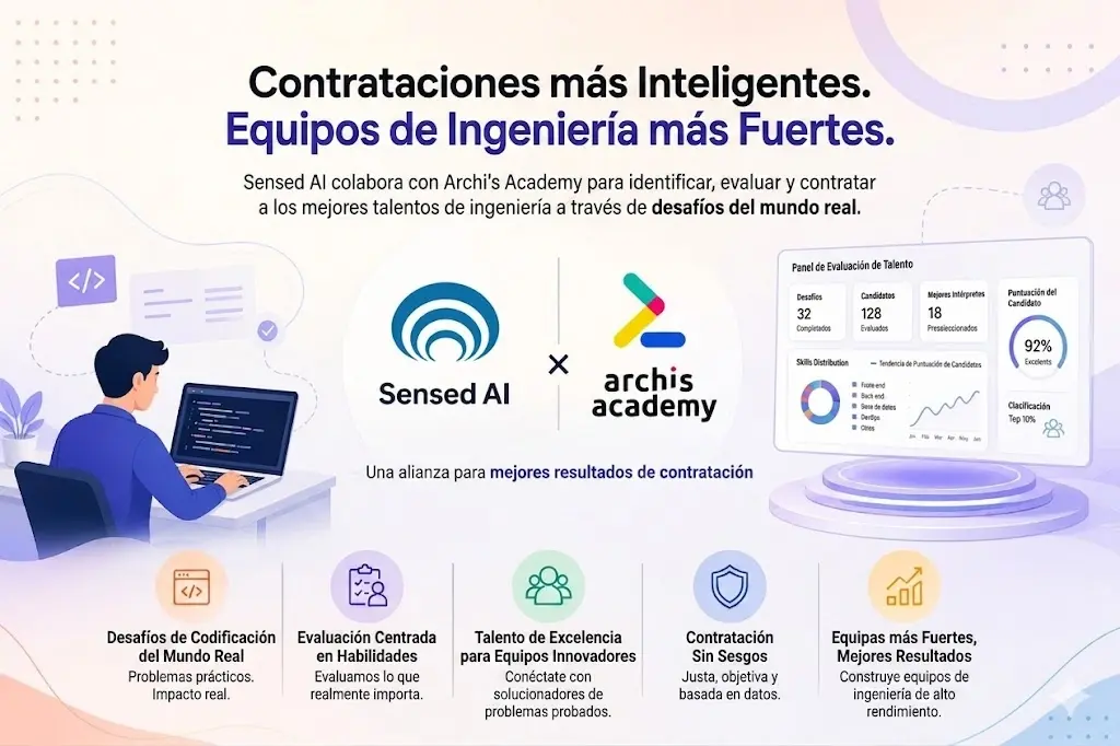 Transformando la Contratación de Desarrolladores: El Enfoque de Sensed AI con Hackathons y TeamCraft