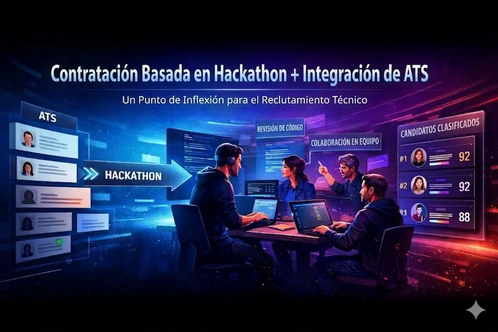 Contratación Basada en Hackathons + Integración con ATS: Un Cambio Radical para el Reclutamiento Técnico