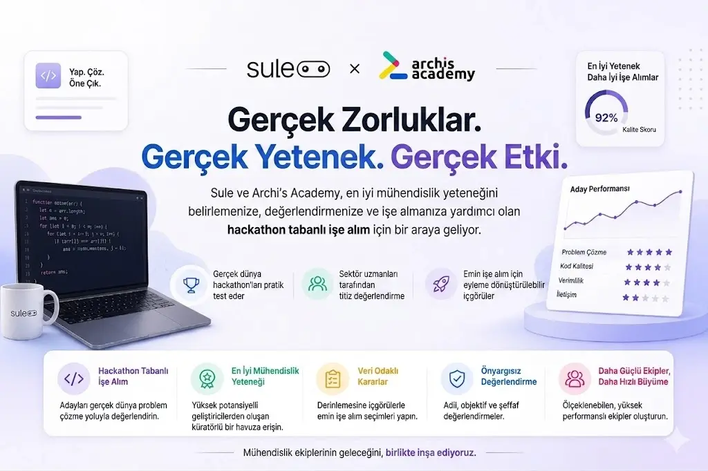 SuLe, Hackathon Tabanlı Değerlendirme ile Geliştirici Alımını Nasıl Dönüştürdü | TeamCraft Vaka Çalışması