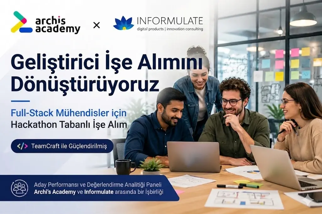 Informulate ve TeamCraft İş Birliği: Orlando'da Full-Stack Mühendisler için Hackathon Tabanlı İşe Alım