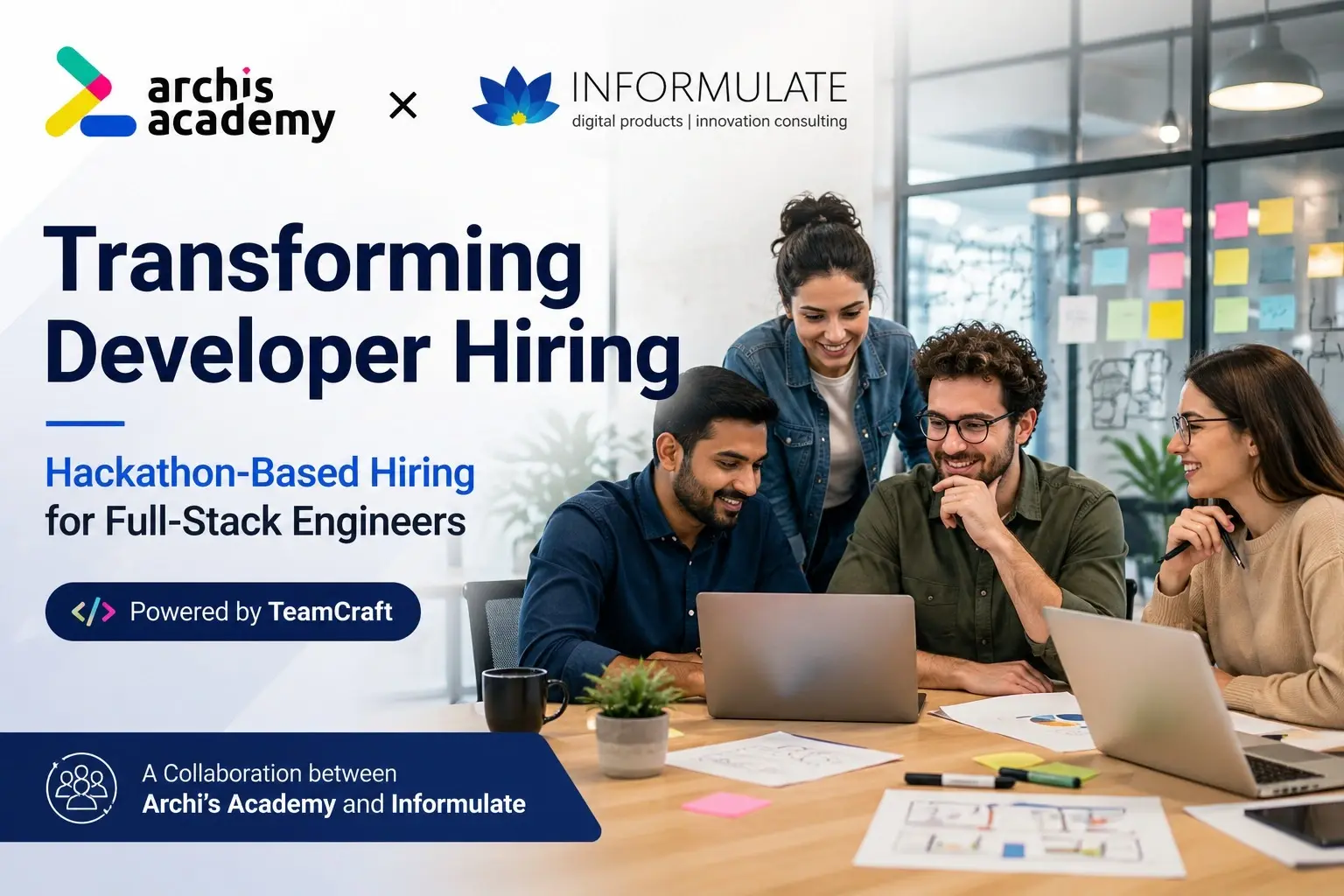 Informulate and TeamCraft Collaboration: Hackathon-Based Hiring for Full-Stack Engineers in Orlando