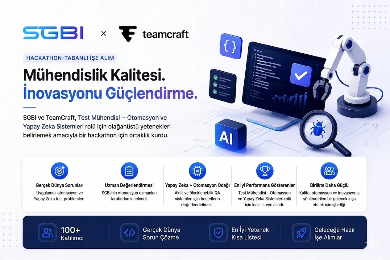 SGBI Teknik İşe Alım Hackathon Başarısı: Yapay Zeka Destekli Değerlendirme ile Gerçek Dünya Yetenek Tespiti