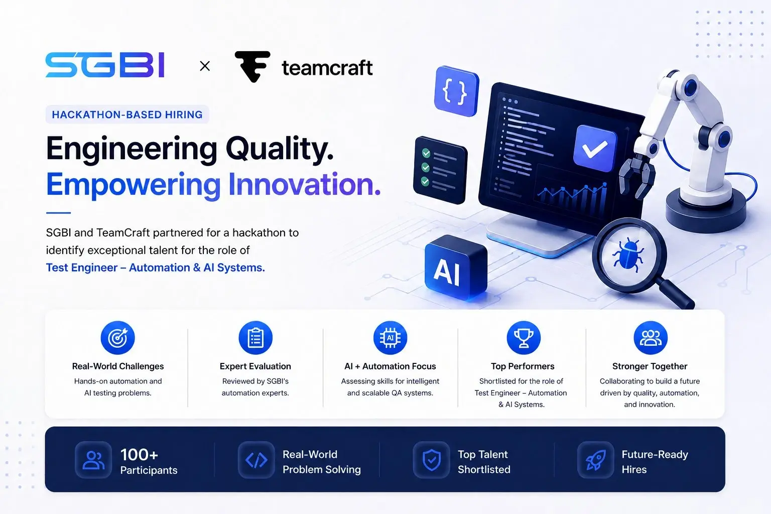 SGBI Tech Hiring Hackathon Success: AI-Driven Evaluation for Real-World Talent Identification