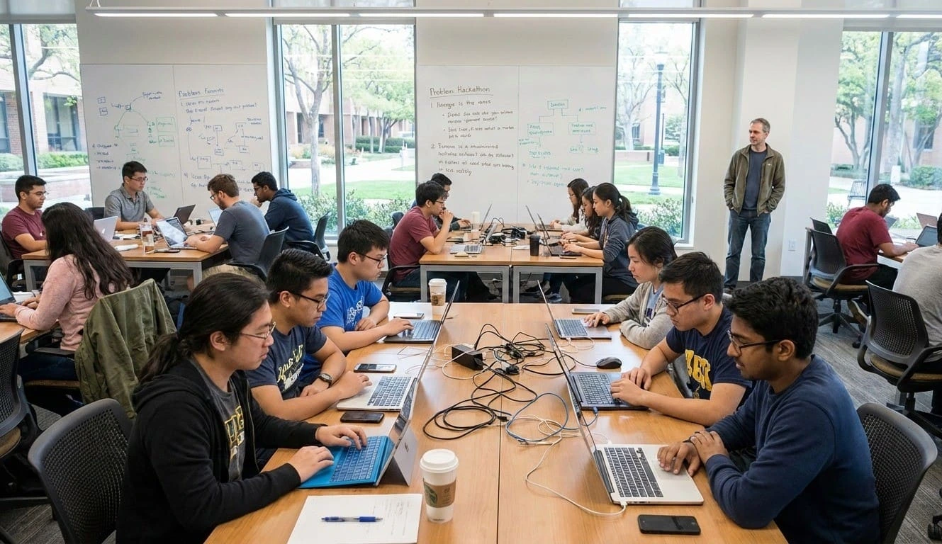 O Que São Hackathons Digitais no Recrutamento Universitário?